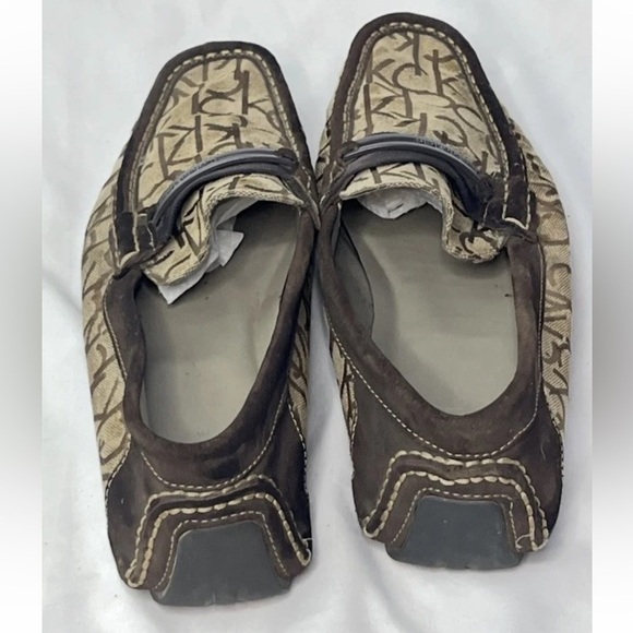 Calvin Klein Derekmen's CK Logo Loafers Size 10.5 - Picture 4 of 10